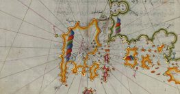 Η Λευκάδα (και το Μεγανήσι) στο χάρτη του Πίρι Ρέις