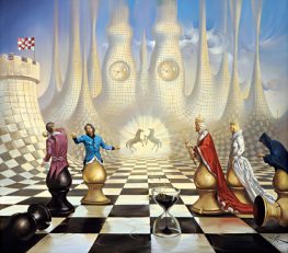 Σιμουλτανέ σκάκι στην Λευκάδα