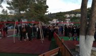 Εγκαίνια σε αστυνομικό σταθμό και παιδική χαρά.
