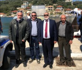 Επίσκεψη Παναγιώτη Κουρουμπλή στη Λευκάδα και το Μεγανήσι