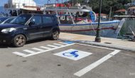 6 θέσεις στάθμευσης για ΑΜΕΑ παραδόθηκαν σε χρήση.