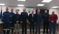 Κλιμάκιο της Πυροσβεστικής επισκέφτηκε το νησί (δελτίο τύπου)