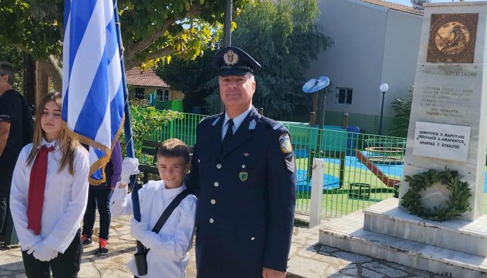 Λαμπρή μέρα στον εορτασμό της Εθνικής επετείου.