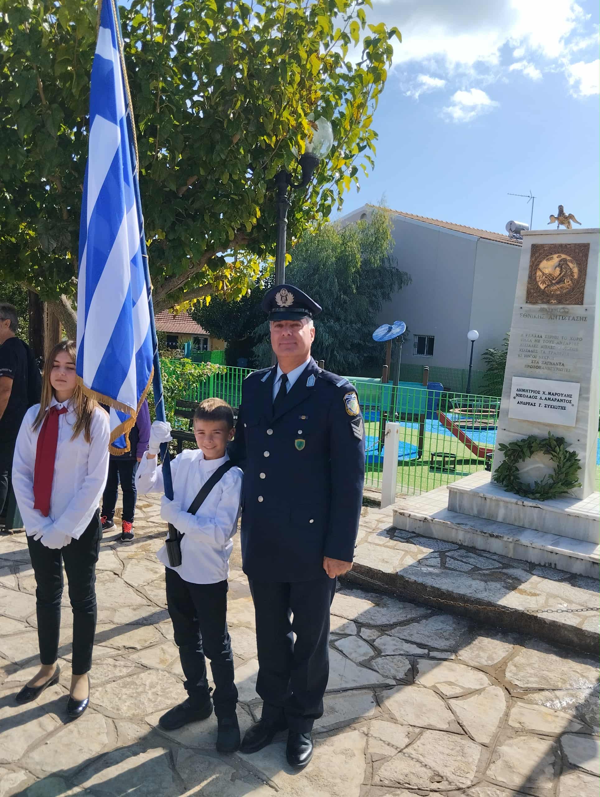 Λαμπρή μέρα στον εορτασμό της Εθνικής επετείου.