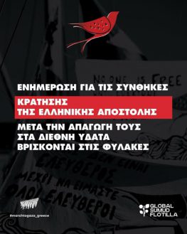 Νεότερα για την Ιωάννα Βρεττού και τα υπόλοιπα μέλη του πληρώματος της ειρηνικής GSF