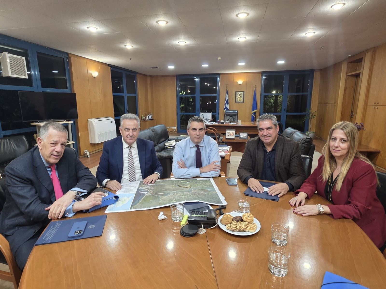 Συναντήσεις βουλευτή για τα έργα της Λευκάδας