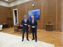 Συνάντηση Θανάση Καββαδά-Κυριάκου Μητσοτάκη (δελτίο τύπου)