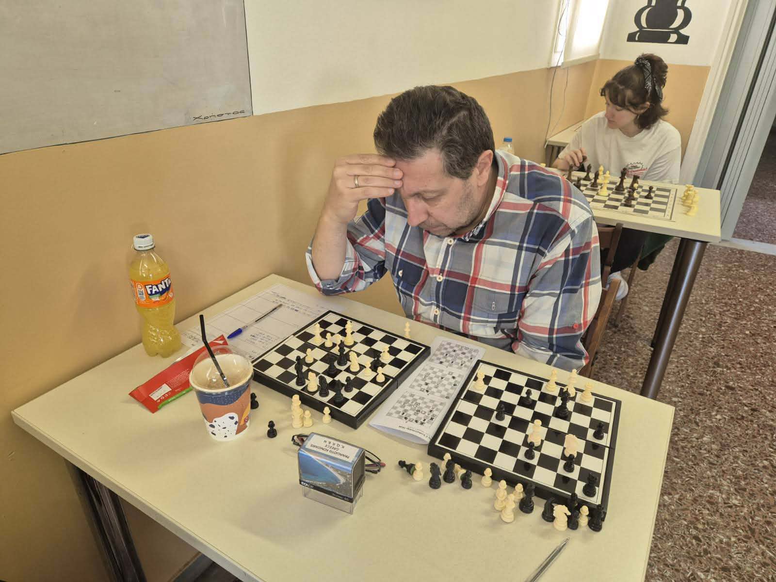 2ος στο Πανελλήνιο Πρωτάθλημα Λύσης Σκακιστικων Προβλημάτων, ο Παναγιώτης Κονιδάρης