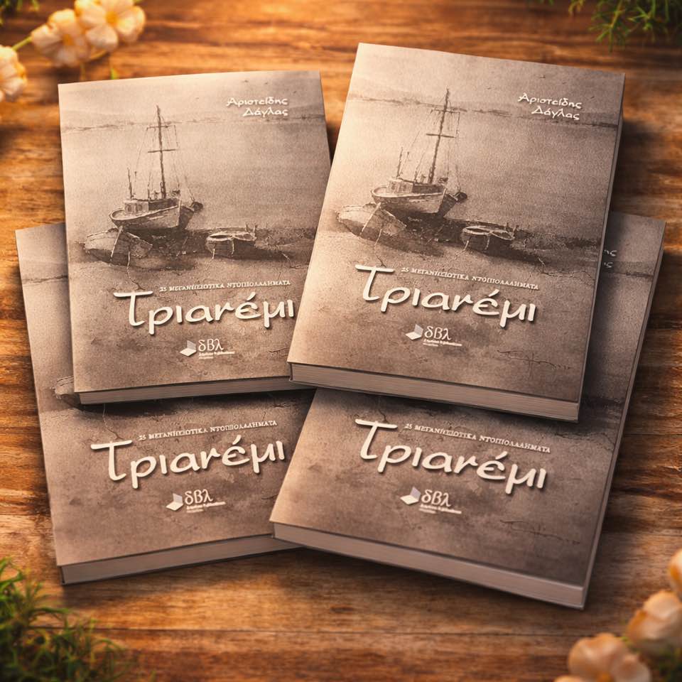 Εκδόθηκε από την ΔΒΛ το «Τριανέμι» του Αρεστή Δάγλα