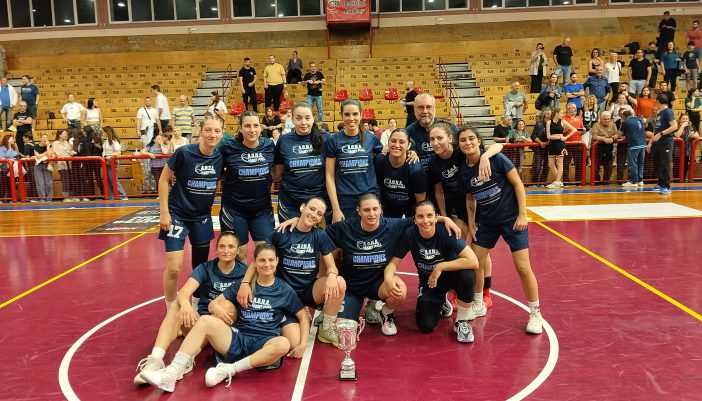 Πρωταθλήτρια Μπάσκετ Γυναικών Α’ ΕΣΚΑΝΑ και άνοδο στη Β’ Εθνική με τον Α.Ο.Ν.Α.  η Μεγανησιώτισα Κατερίνα Μάλαμα