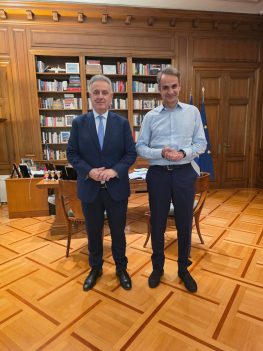 Συνάντηση με Μητσοτάκη ο υφυπουργός Θ.Καββαδάς