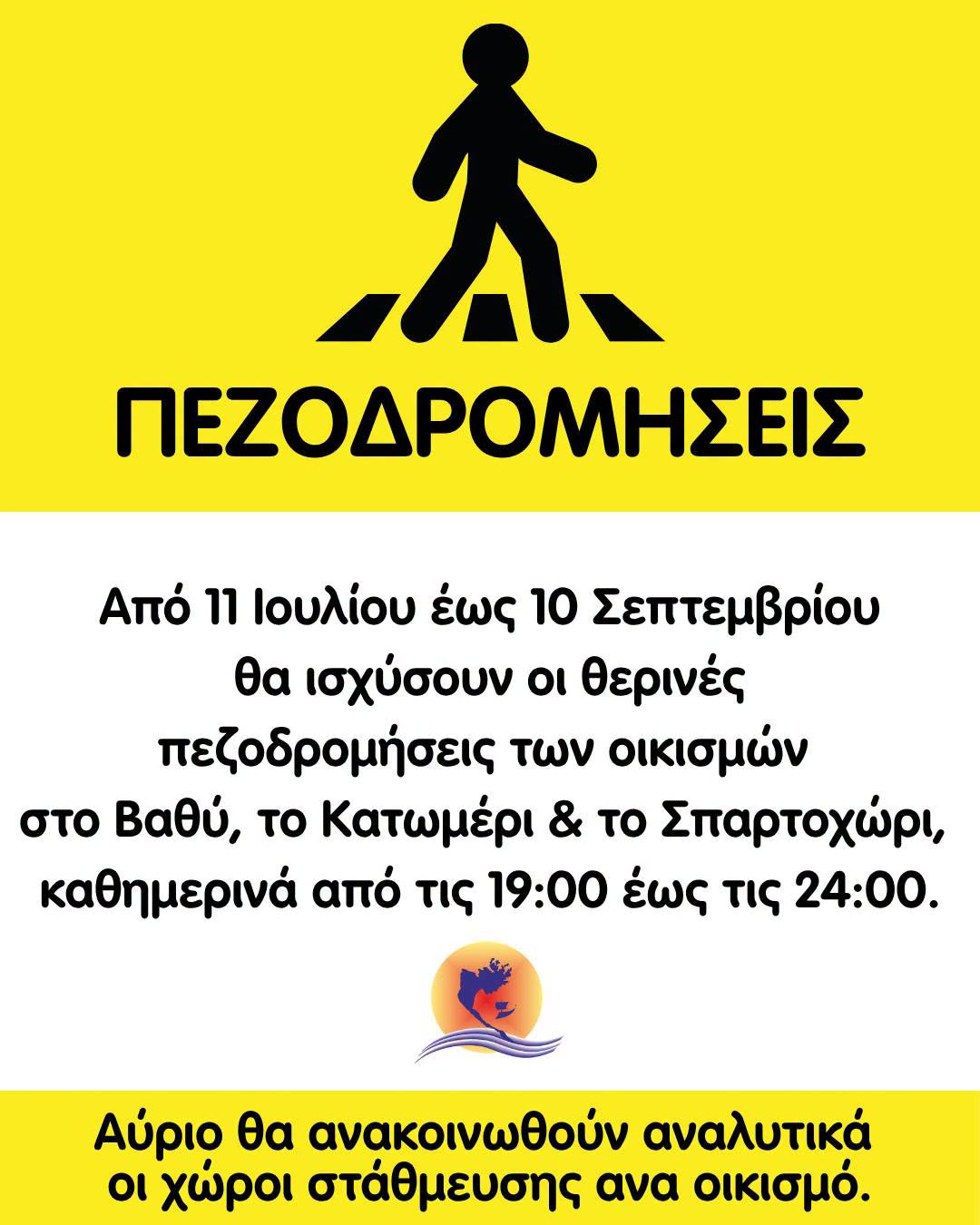 Ανακοινώσεις δήμου Μεγανησίου