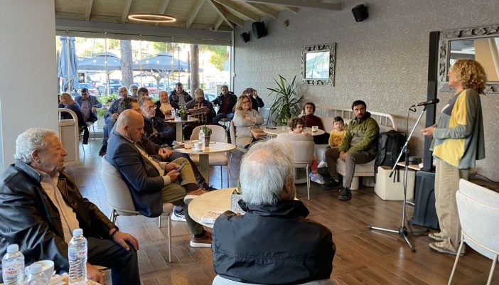 Στο Μεγανήσι η βουλευτής του ΚΚΕ Αφροδίτη Κτενά: «Όχι» στα 172 ναύδετα, την ακρίβεια και την εμπλοκή στους πολεμικούς σχεδιασμούς!
