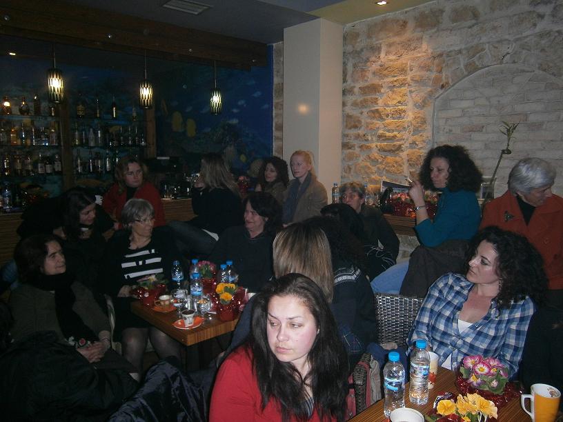Η συνάντηση των γυναικών για την δημιουργία συλλόγου.