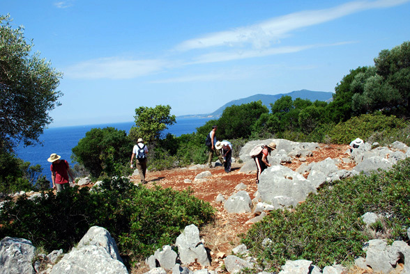 Παλαιολιθική έρευνα Μεγανησίου Λευκάδας