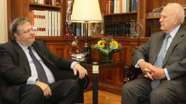 Η διερευνητική εντολή στον Βενιζέλο